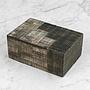 Шкатулка Emir Horn Box Grey And Black Small