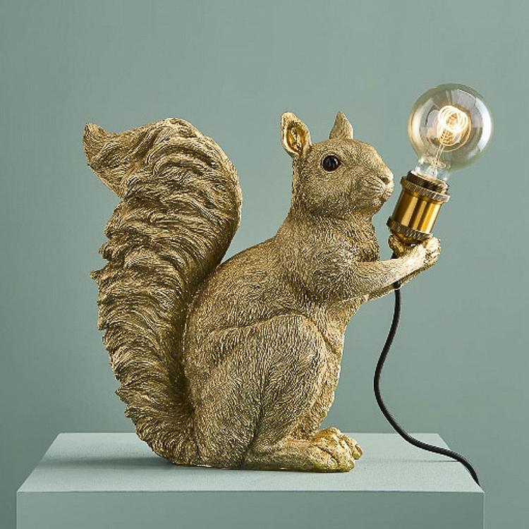 Настольная лампа Белка Эдуард Эйххорн Table Lamp Squirrel Eduard Eichhorn