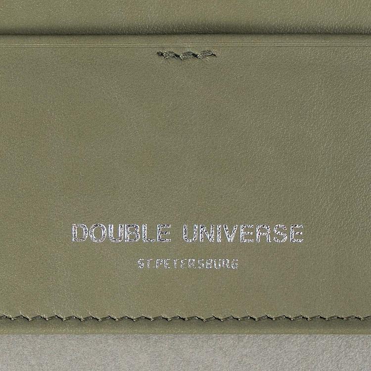 Кожаный картхолдер Двойная Вселенная Double Universe Cardholder