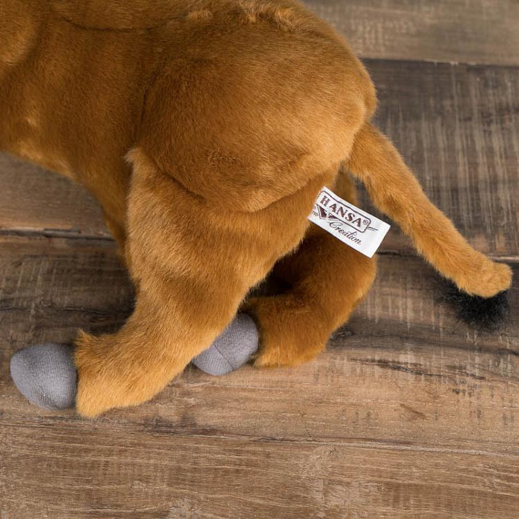 Мягкая игрушка Лежащий бык Bull Lying