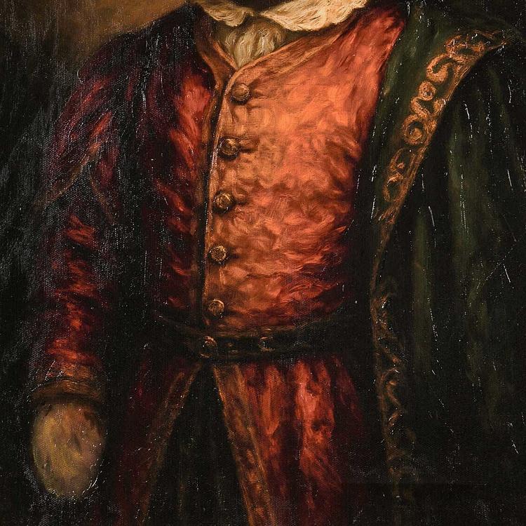 Картина Собака, холст, акрил Canvas Acrylic Painting Dog