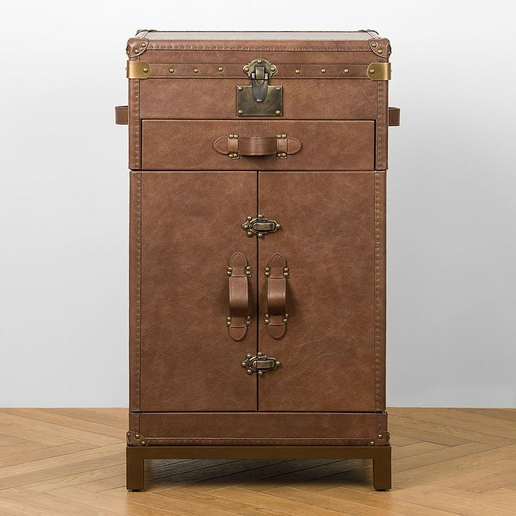 Барный шкаф-сундук Вояж Voyage Chest Sideboard RM