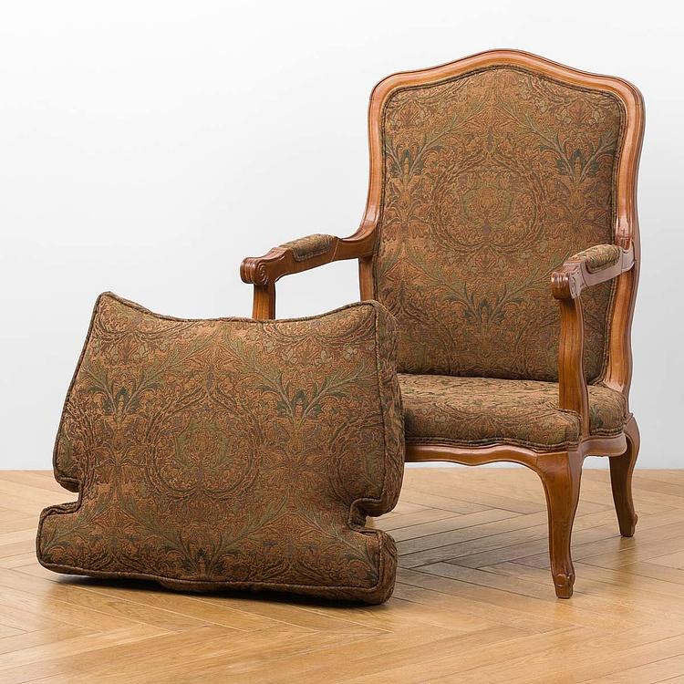 Кресло Мари, янтарный дуб Marie Armchair, Oak Dark Amber