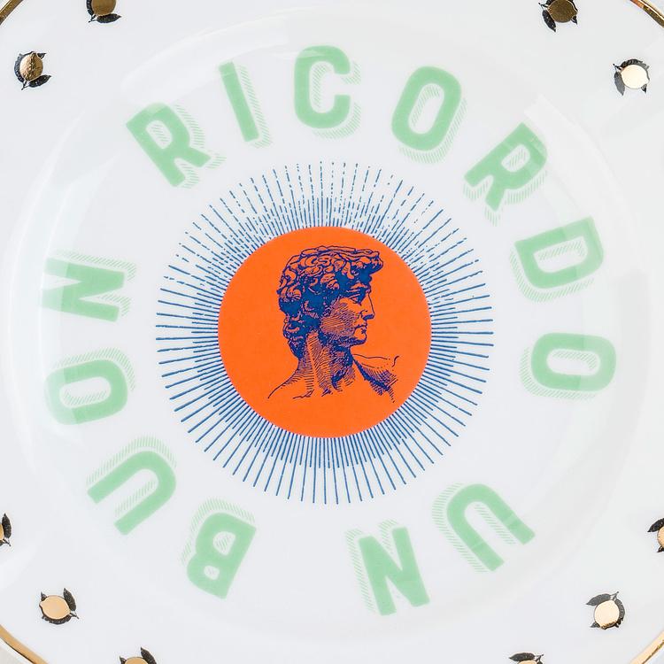 Тарелка для фруктов Хорошие воспоминания Давид Un Buon Ricordo Fruit Plate David