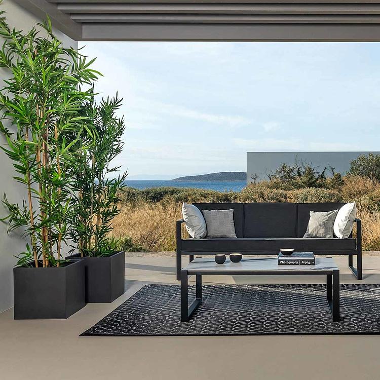 Кашпо Алюминиевый куб Aluminium Cube Flowerpot