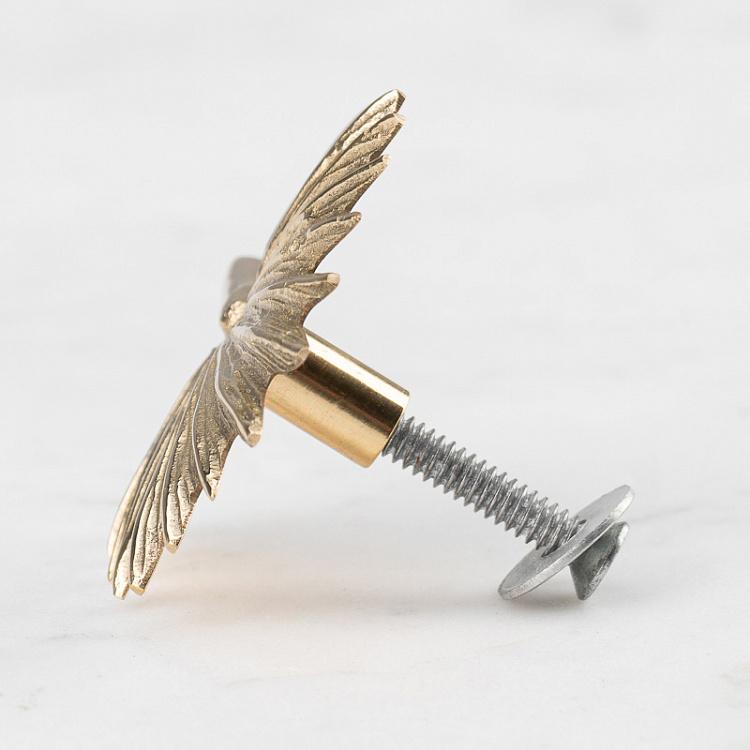 Мебельная ручка Пальма Palm Knob Gold