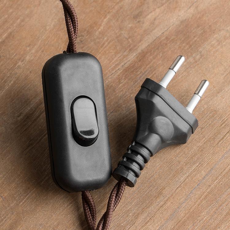 Настольная лампа с бежевым льняным абажуром Лонгфорд Table Lamp Stand Leather And Copper With Shade Beige Linen