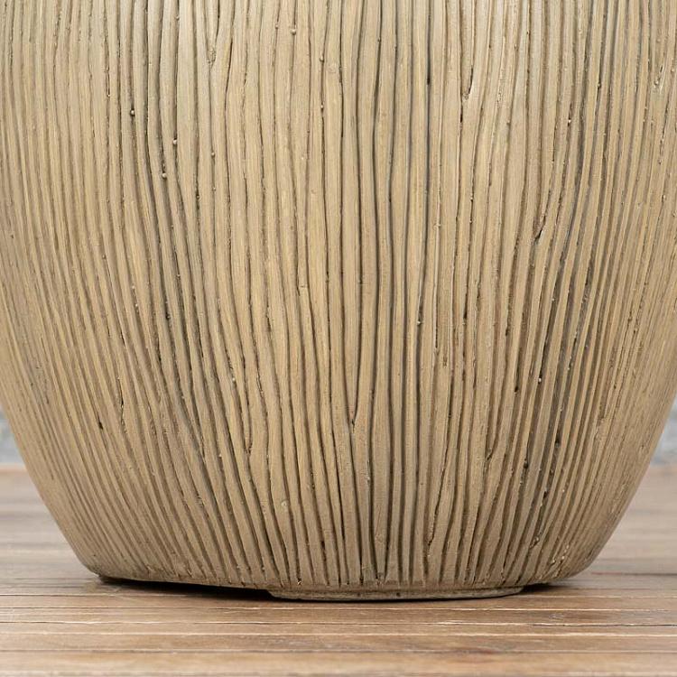 Кашпо-чаша Эффектори Вау капучино, S Effectory Wow Bowl Pot Cappuccino Small