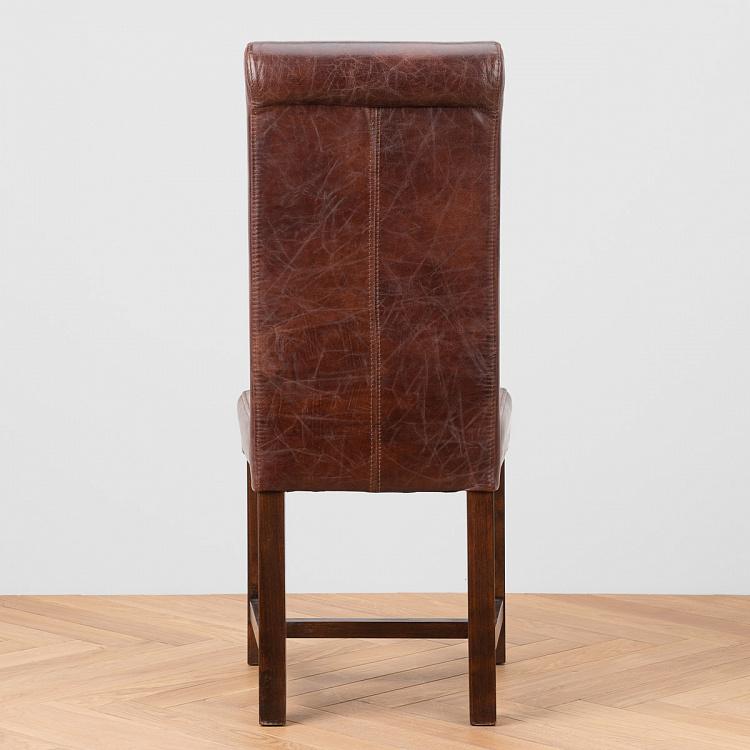 Стул Ролбак, тёмные ножки Rollback Dining Chair, Antique Wood