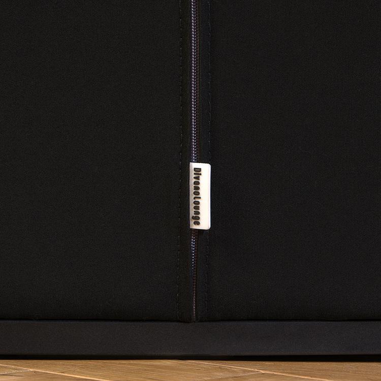 Кашпо Алюминиевый куб с тканью, L Square Planter Large