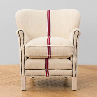 Кресло Turner Armchair хлопок Old Flour Bag 4