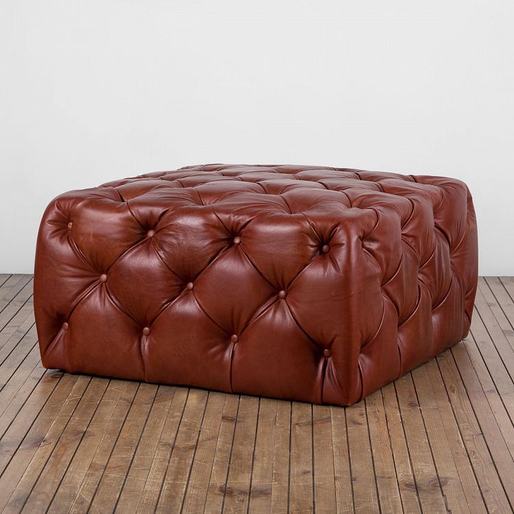Квадратный пуфик Бенсон, M Benson Footstool Square Medium