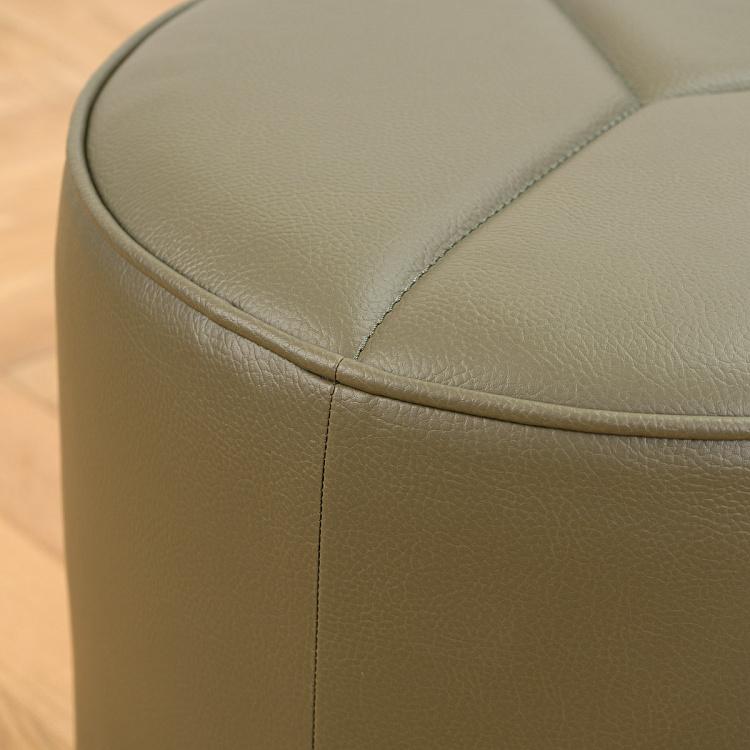 Пуфик Алимена, титановое основание Alimena Pouf, Titanium