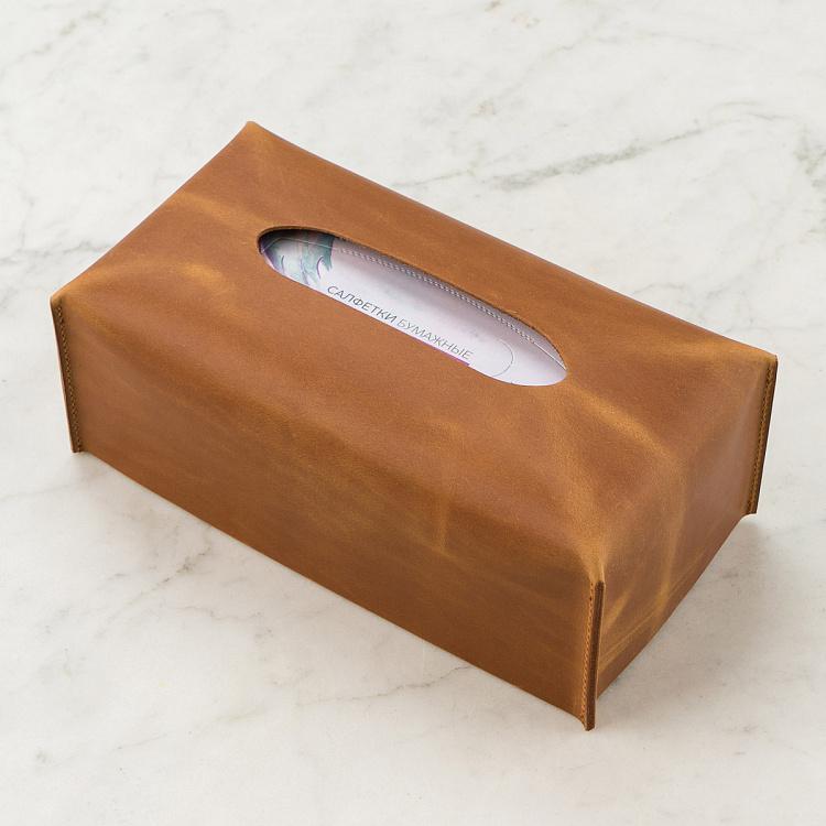 Чехол на картонный блок салфеток Карамель Case For Paper Napkins Caramel