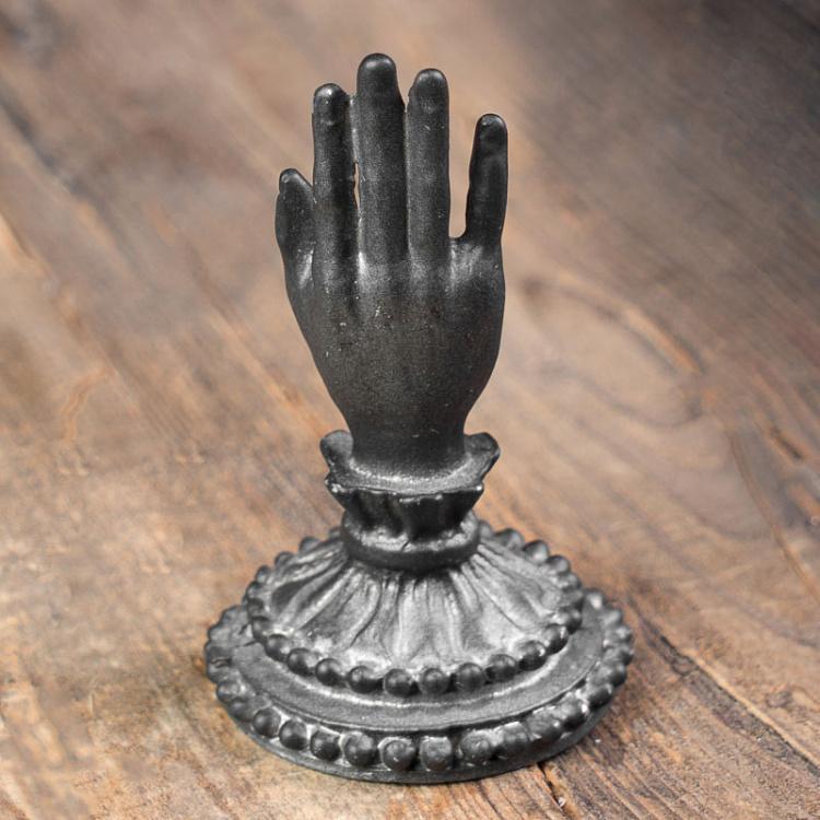 Держатель именной карточки Рука Metal Hand Card Holder