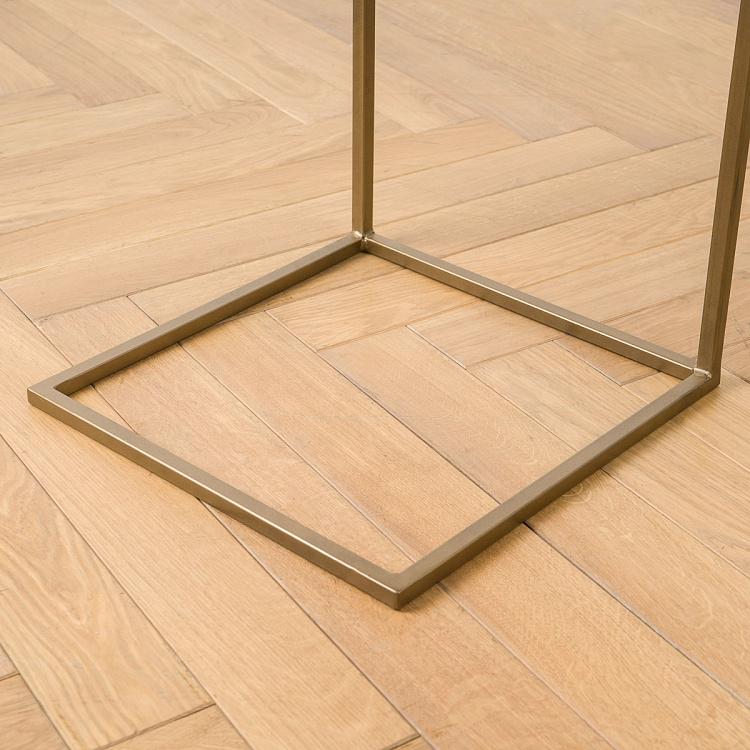 Прикроватный столик из дерева манго Пикаро Picaro Tray Top Side Table Mango Wood