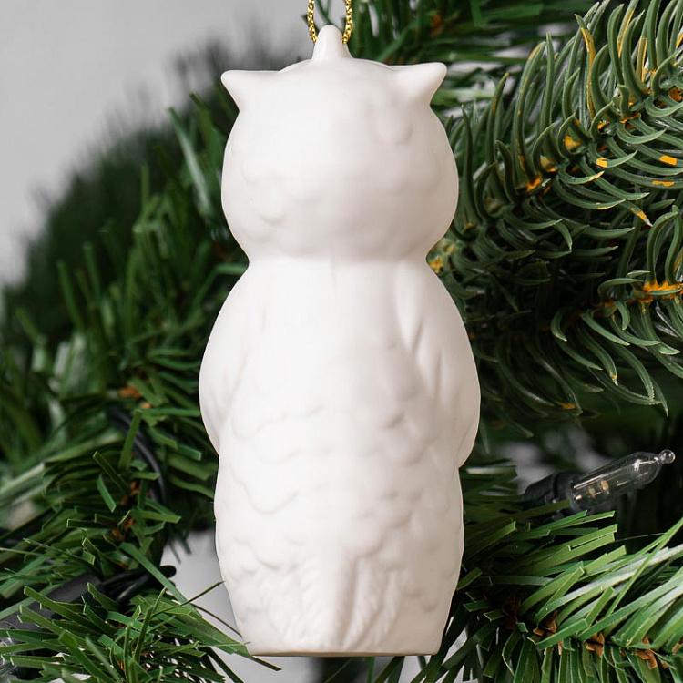 Коллекционная ёлочная игрушка Совёнок Owlet Collectible Toy 9,5 cm