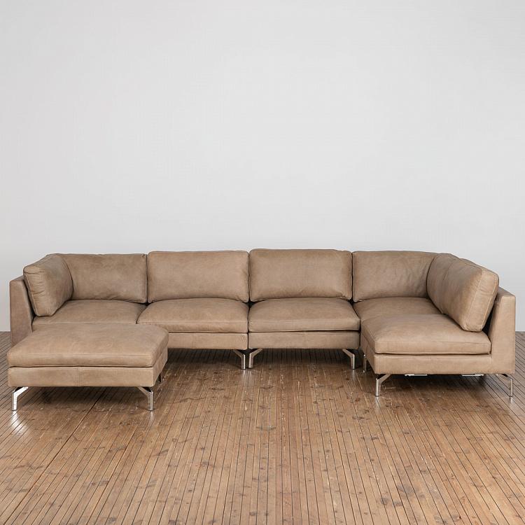 Угловой модульный диван Хилтон 2 Hilton Group 2