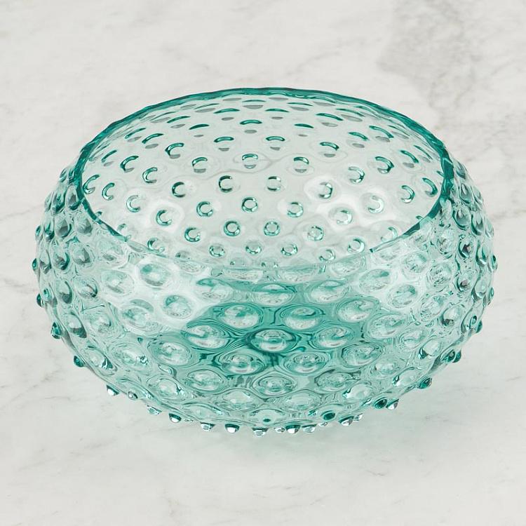 Дымчато-изумрудная салатница Даймонд Diamond Bowl Beryl