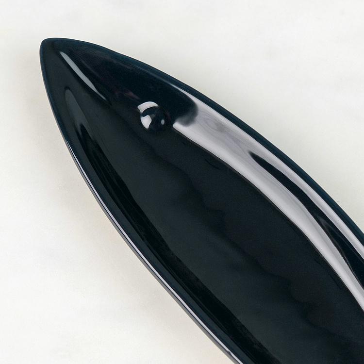 Сервировочное блюдо Тёмно-синяя рыбка Fish Tray Dark Blue