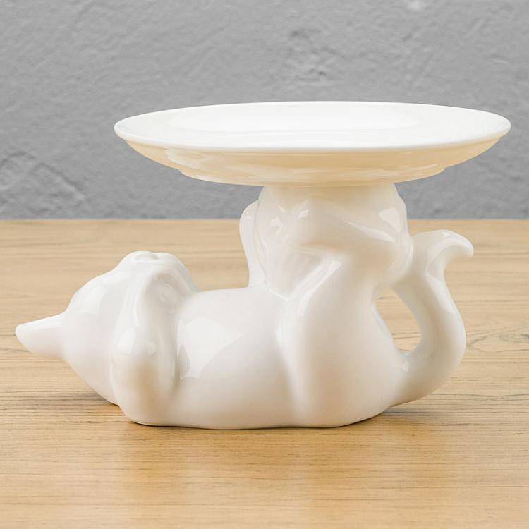 Сервировочная подставка Котёнок, S Decorative Plate Kitten Small