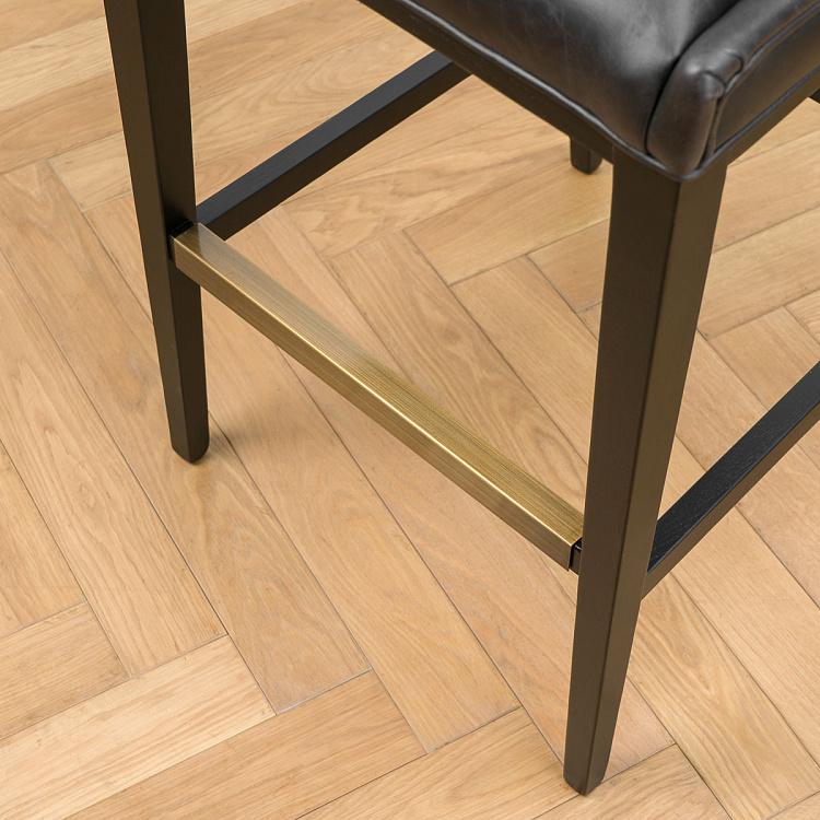 Барный стул Маргарита, чёрные ножки Margarita Barstool, Oak Black