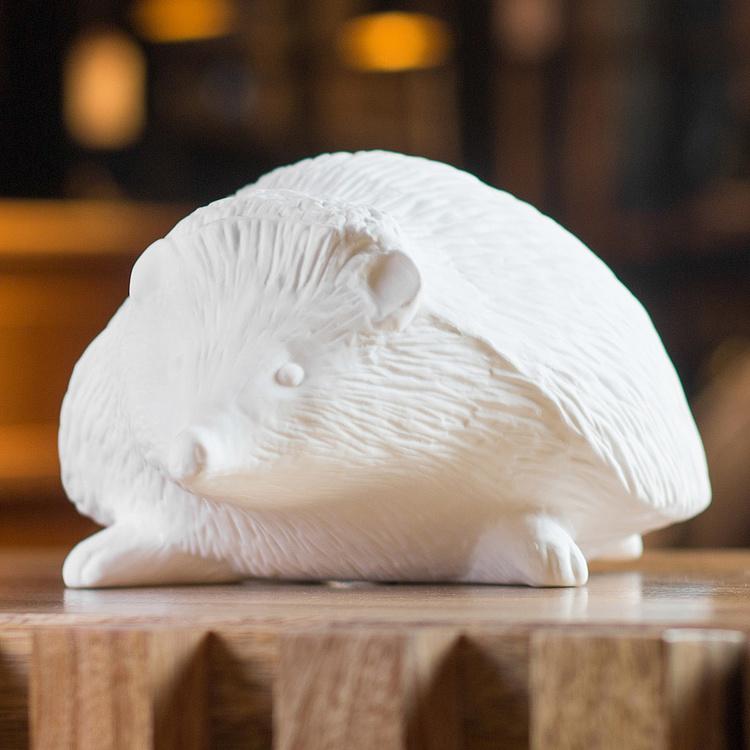 Фарфоровая настольная лампа Ёж Porcelain Hedgehog Lamp