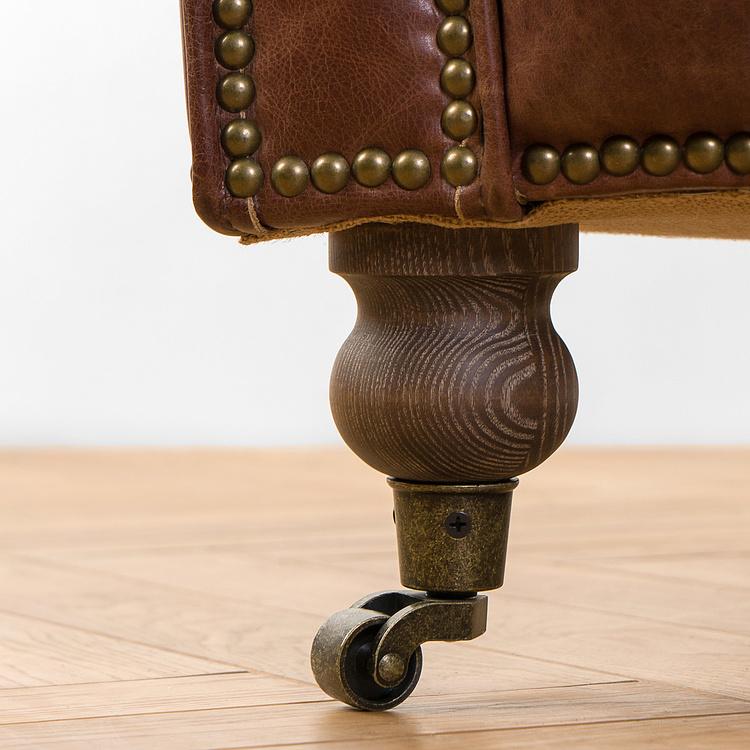 Кресло Сенат, коричневые ножки из ясеня Senate 1 Seater, Rustic Brown Ash PF