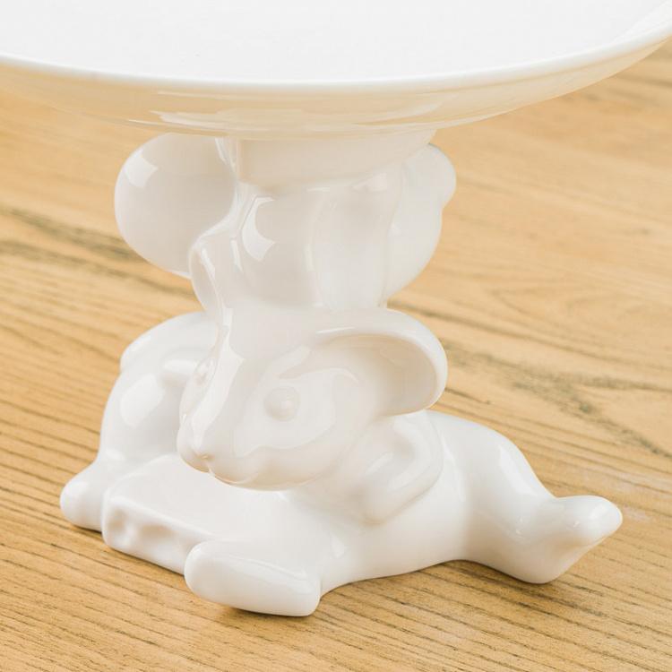 Сервировочная подставка-тортовница Мышки-братишки, M Decorative Plate Mouse Brothers Medium