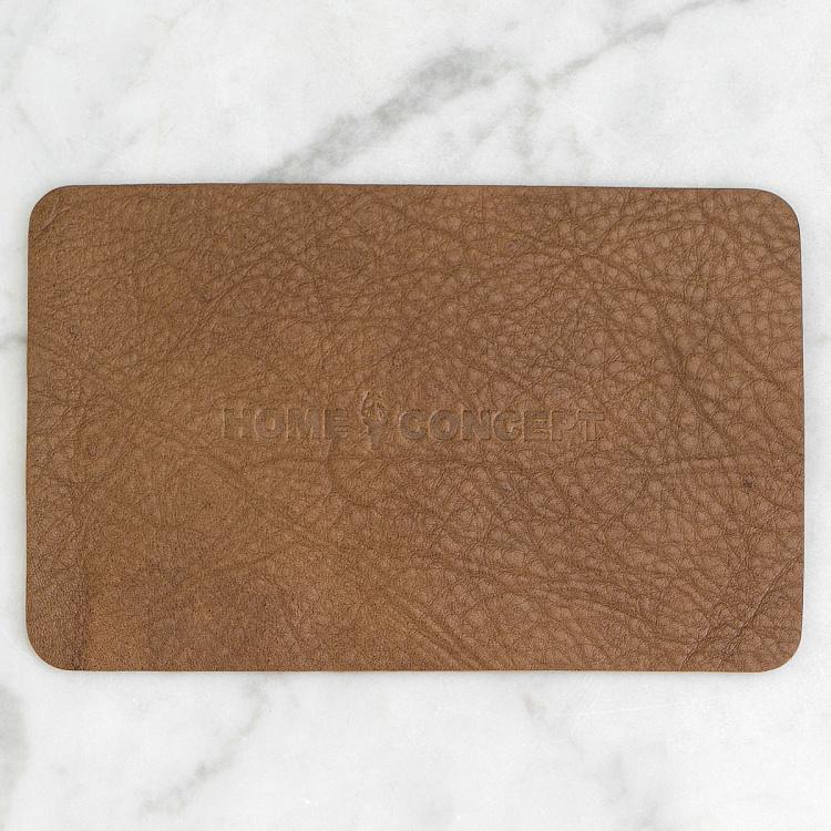Кожаный коврик для кружки Home Concept Working Station Leather Pad Small