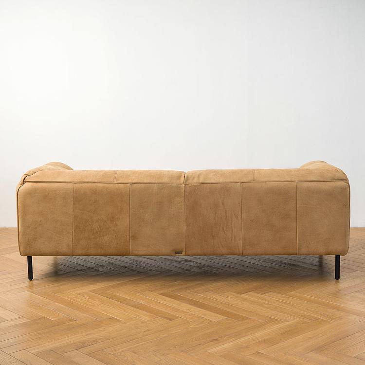 Трёхместный диван Хайвей Highway 3 Seater, Black Matt Metal RM