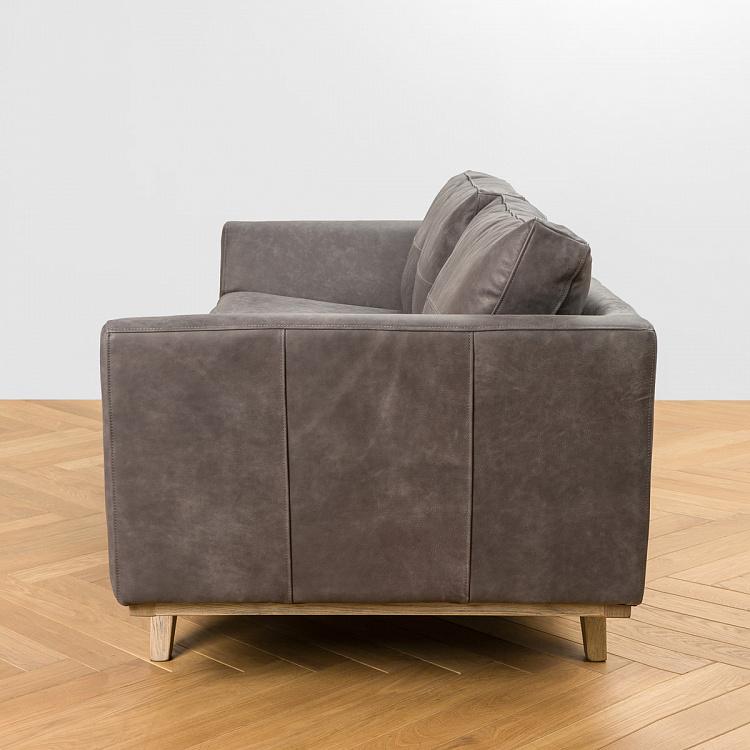 Трёхместный диван Патрик, светлые ножки Patrick 3 Seater, Oak Brown