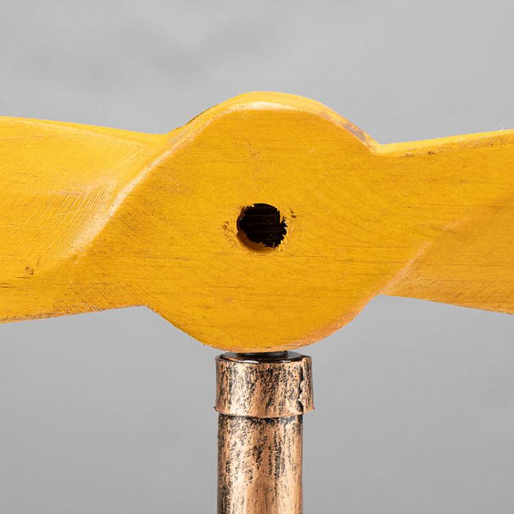 Статуэтка Пропеллер на металлическом основании Propeller On Metal Base