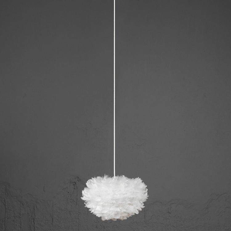 Подвесной светильник Эос на белом проводе, S Eos Hanging Lamp With White Cord Mini