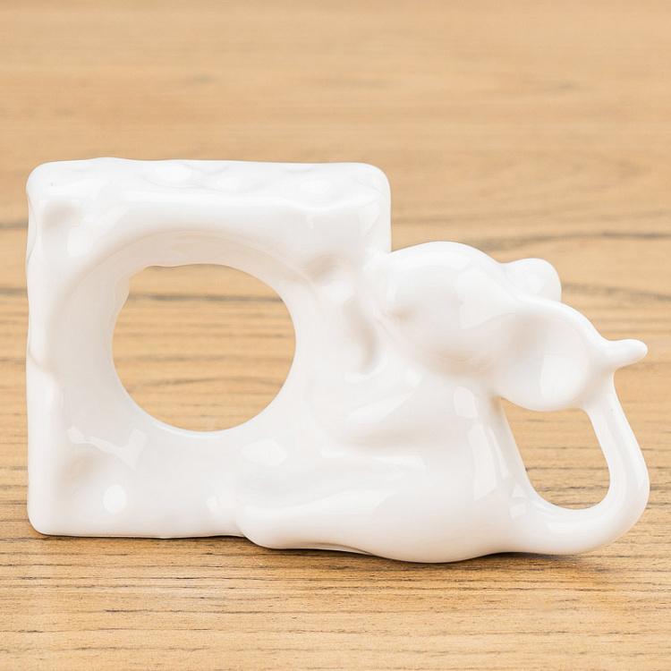 Кольцо для салфетки Мышка и сыр Mouse And Cheese Napkin Ring