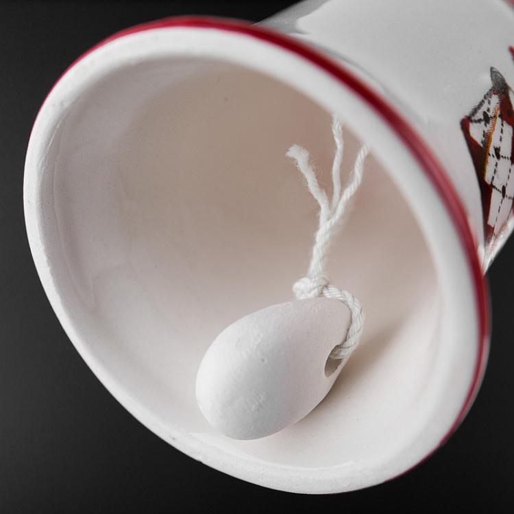 Набор из трёх ёлочных игрушек Колокольчик, сапог и шар Set Of 3 Bell/Sock/Ball 7 cm