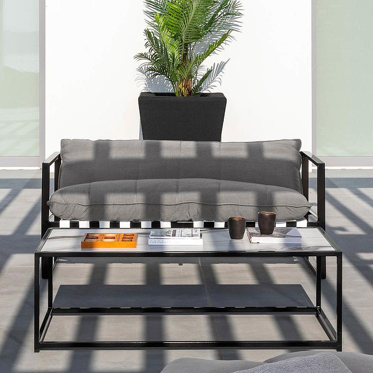 Двухместный садовый диван Риф Reef 2 Seater, Black