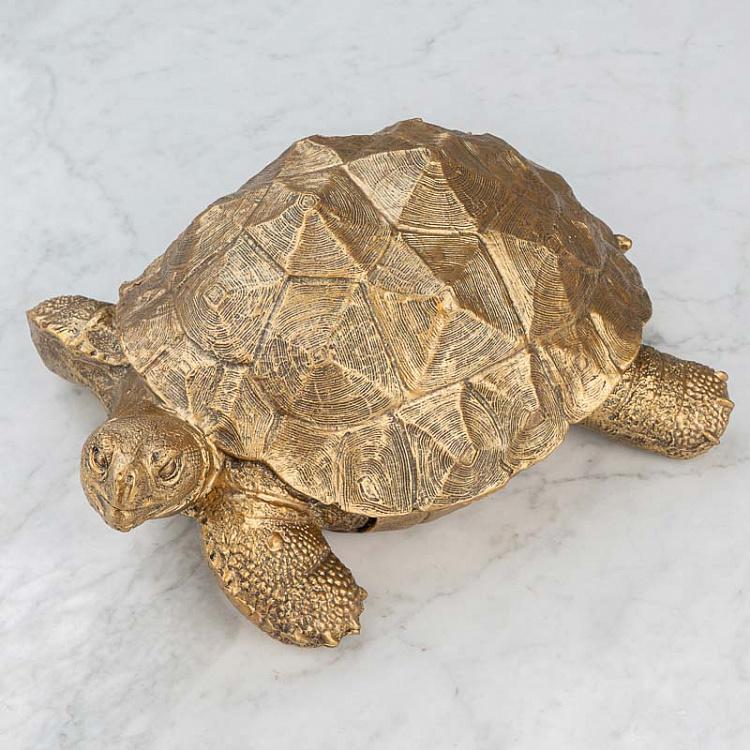 Статуэтка Золотая черепаха Antique Gold Turtle