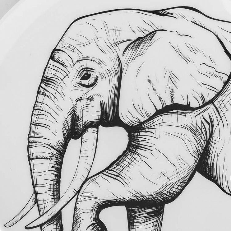 Тарелка Слон Elephant Plate