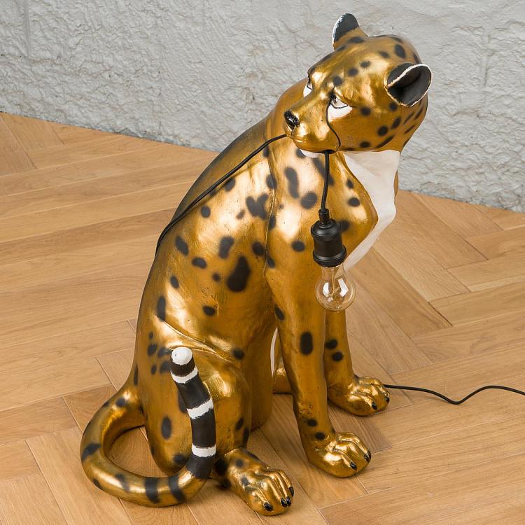Напольный светильник Леопард Леопольд Floor Lamp Golden Leopold