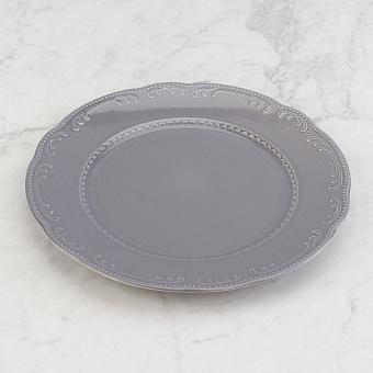 Vecchio Vienna Dinner Plate Large London Smoke