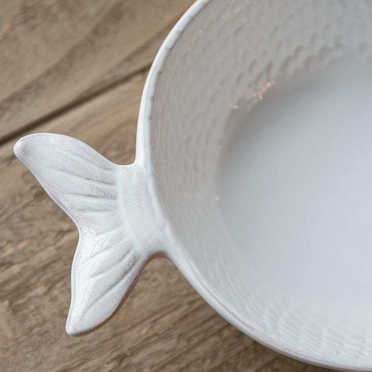 Пиала Рыба, L White Fish Bowl Large