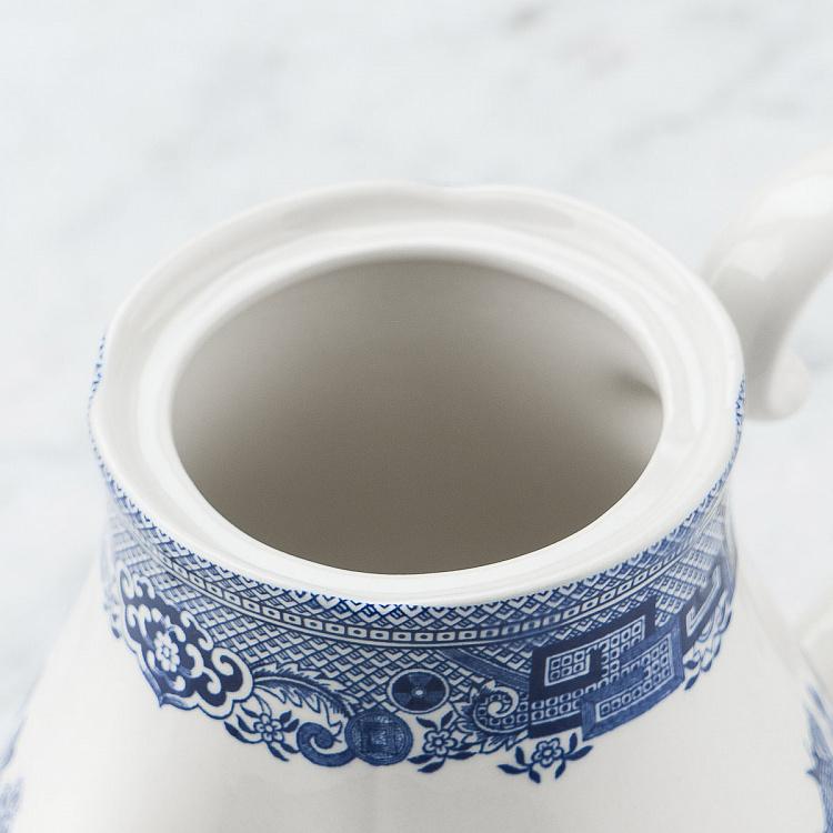 Чайник Голубая ива Blue Willow Teapot