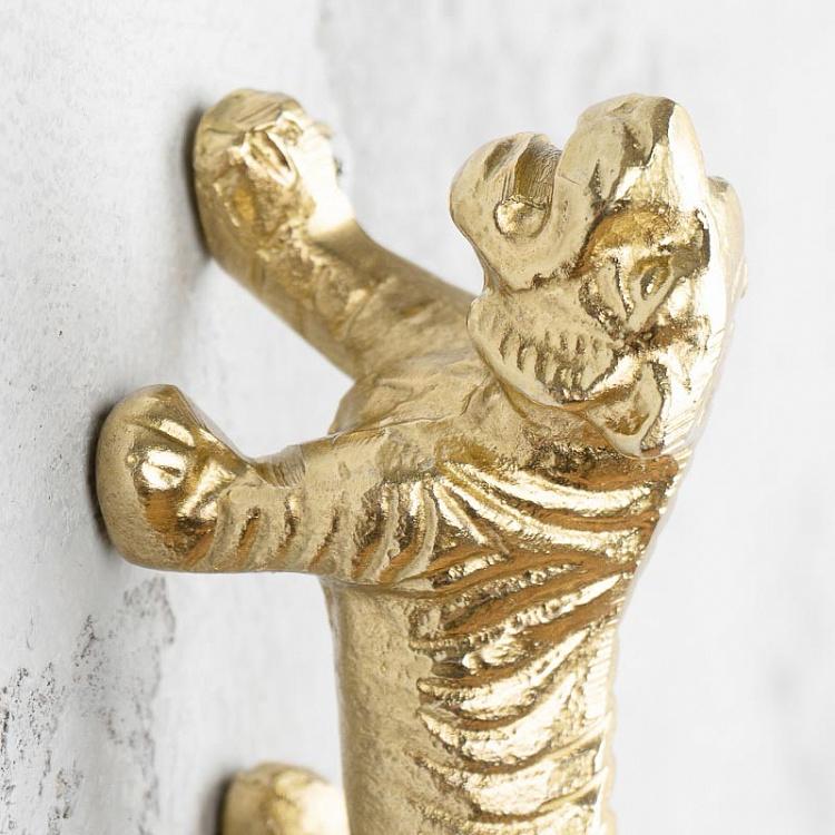 Золотой крючок Тигр Coat Rack Tiger Gold