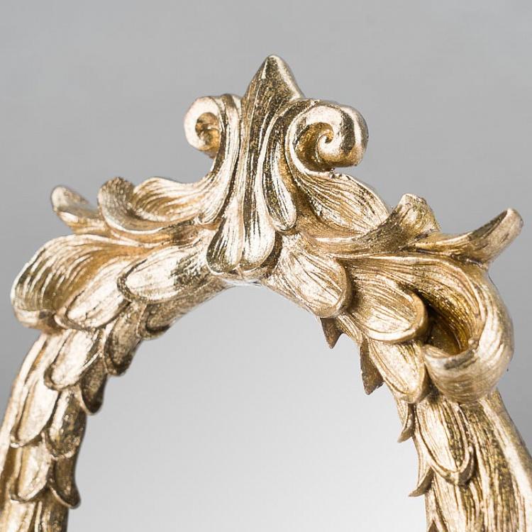 Настольное зеркало с чёрной мартышкой Mirror With Black Monkey