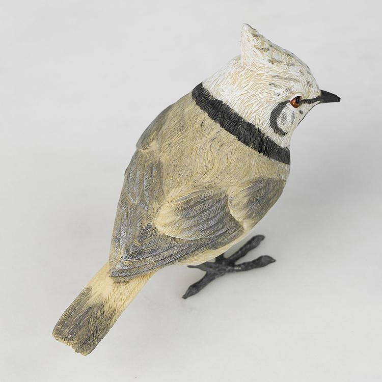 Статуэтка Хохлатая синица Crested Tit