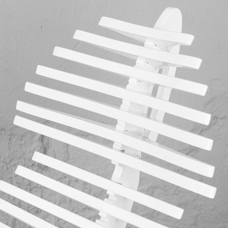 Белое кресло-шезлонг Кит Whale Lounge White