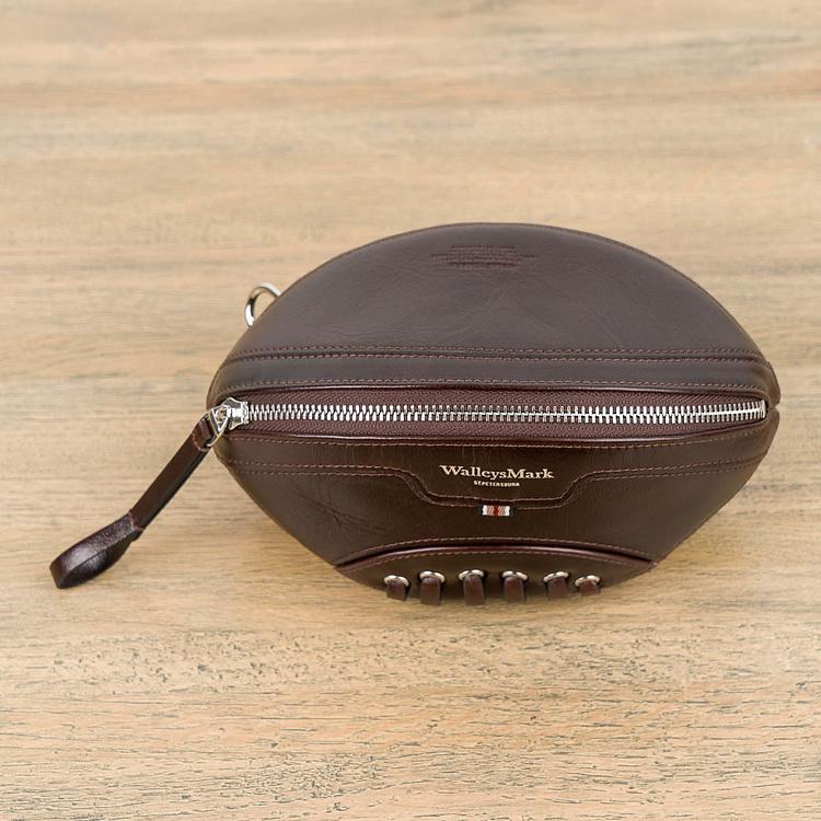 Кожаный несессер-мяч Оболенский Покет Skid Obolensky Pocket