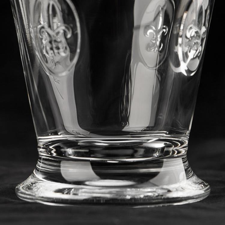 Низкий стакан Геральдическая лилия Fleur De Lys Gobelet