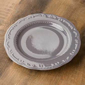 Vecchio Vienna Dessert Plate London Smoke